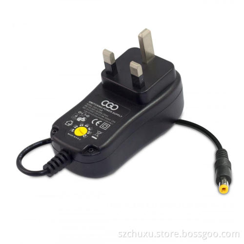 Universal Euro & UK 1A Power Supply